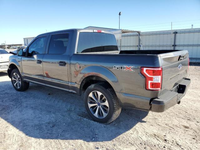 1FTEW1CP3KKC09632 - 2019 FORD F150 SUPER GRAY photo 2