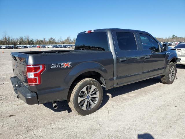 1FTEW1CP3KKC09632 - 2019 FORD F150 SUPER GRAY photo 3