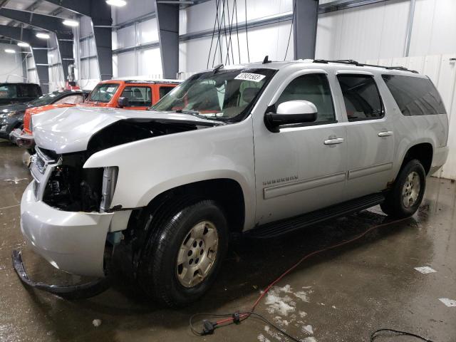 1GNSKJE74CR150103 - 2012 CHEVROLET SUBURBAN K1500 LT SILVER photo 1