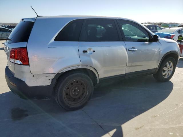 5XYKT4A1XDG391494 - 2013 KIA SORENTO LX SILVER photo 3