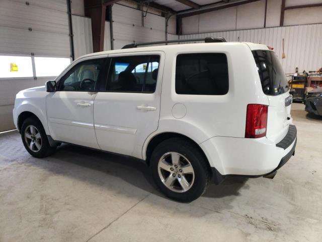 5FNYF38629B009566 - 2009 HONDA PILOT EXL WHITE photo 2