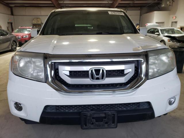 5FNYF38629B009566 - 2009 HONDA PILOT EXL WHITE photo 5