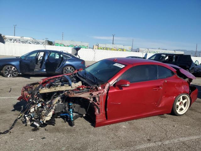 JTHFE2C22A2502453 - 2010 LEXUS IS 350 RED photo 1