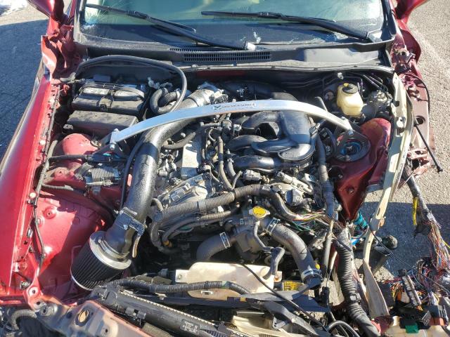 JTHFE2C22A2502453 - 2010 LEXUS IS 350 RED photo 11