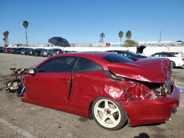 JTHFE2C22A2502453 - 2010 LEXUS IS 350 RED photo 2