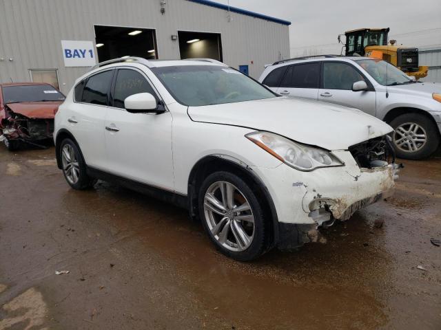 JN1AJ0HR8CM452038 - 2012 INFINITI EX35 BASE WHITE photo 4