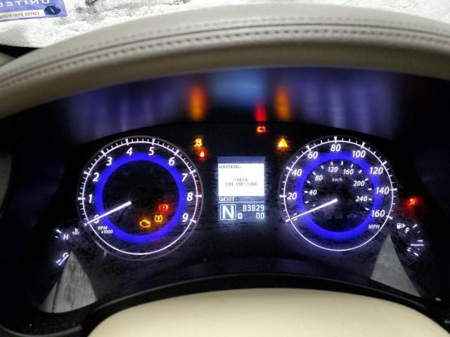 JN1AJ0HR8CM452038 - 2012 INFINITI EX35 BASE Սպիտակ լուսանկար 9