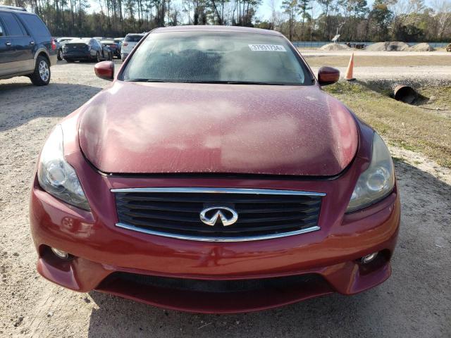 JN1CV6FE8FM810811 - 2015 INFINITI Q60 BASE RED photo 5