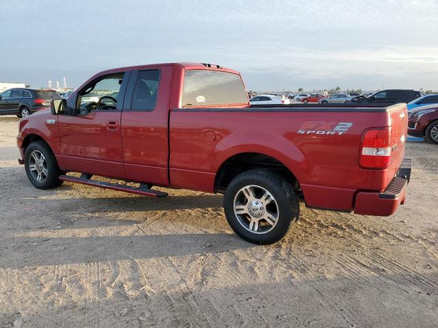 1FTPX12V17NA24538 - 2007 FORD F150 BURGUNDY photo 2