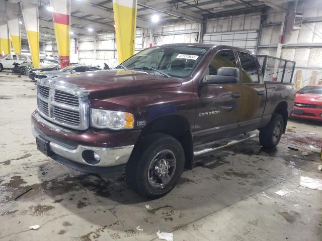 3D7KS28D15G820487 - 2005 DODGE RAM 2500 ST MAROON photo 1