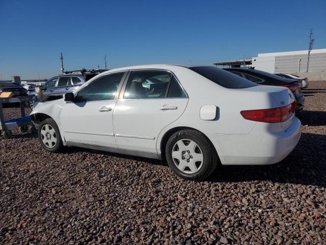 1HGCM56415A113225 - 2005 HONDA ACCORD LX WHITE photo 2