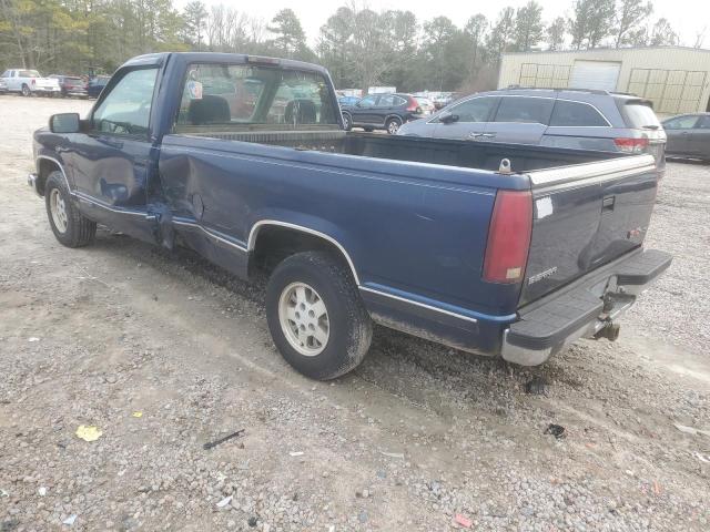 1GTEC14H0SZ504811 - 1995 GMC SIERRA C1500 BLUE photo 2