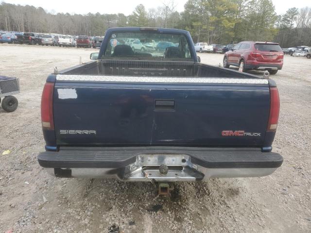 1GTEC14H0SZ504811 - 1995 GMC SIERRA C1500 BLUE photo 6