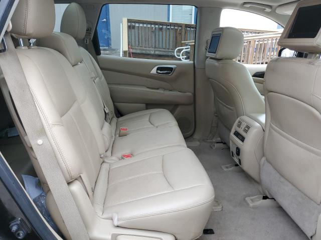 5N1AR2MM8FC626725 - 2015 NISSAN PATHFINDER S BROWN photo 11