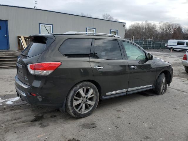 5N1AR2MM8FC626725 - 2015 NISSAN PATHFINDER S BROWN photo 3