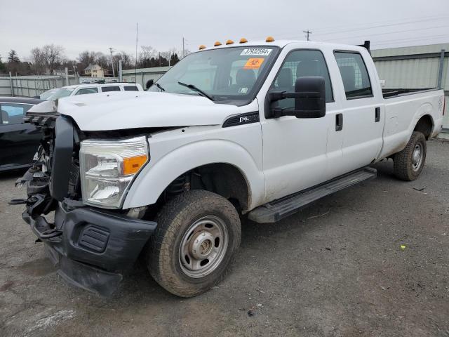 1FT8W3B6XDEB60433 - 2013 FORD F350 SUPER DUTY WHITE photo 1