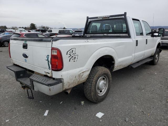 1FT8W3B6XDEB60433 - 2013 FORD F350 SUPER DUTY WHITE photo 3