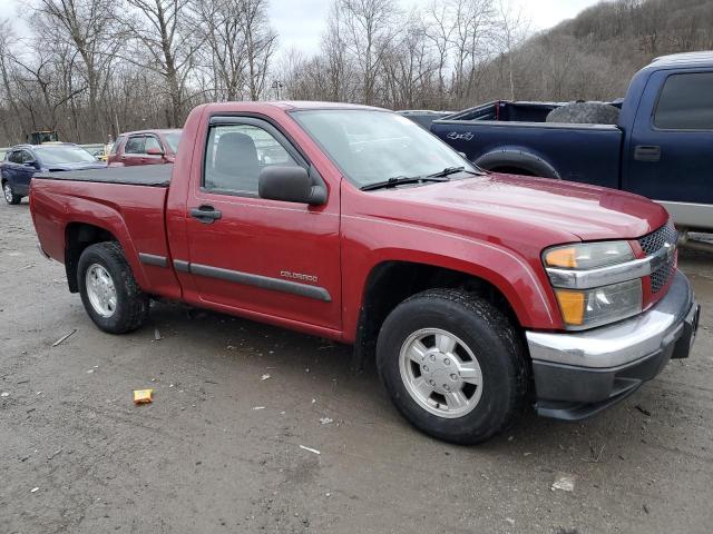 1GCCS146748147967 - 2004 CHEVROLET COLORADO BURGUNDY photo 4