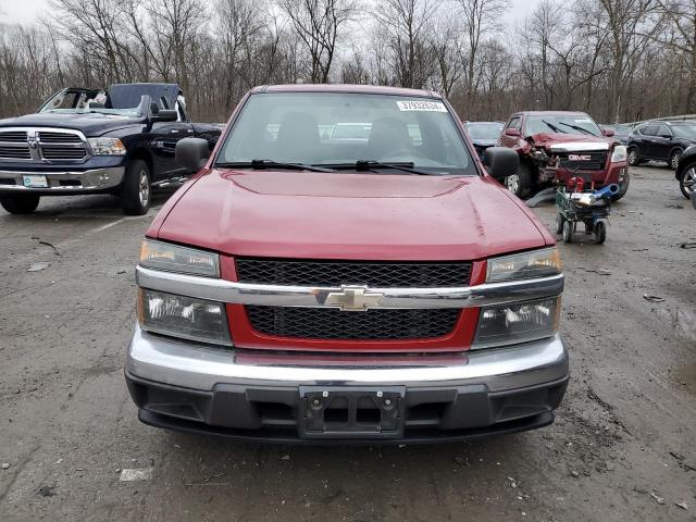 1GCCS146748147967 - 2004 CHEVROLET COLORADO BURGUNDY photo 5