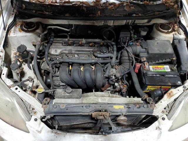 2T1KR32E03C030313 - 2003 TOYOTA COROLLA MA XR WHITE photo 11