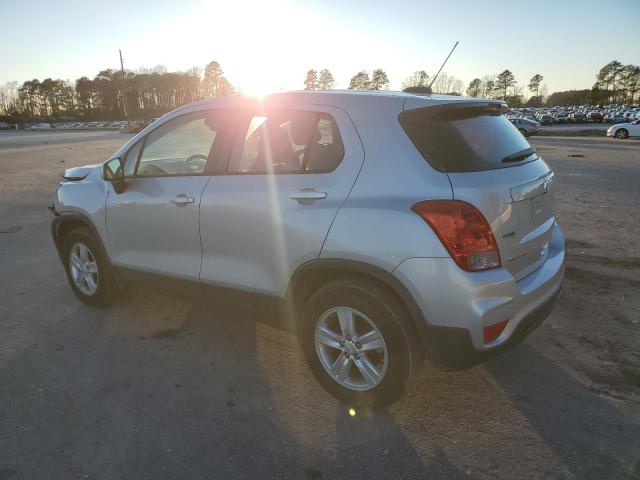 3GNCJNSB9KL266393 - 2019 CHEVROLET TRAX LS SILVER photo 2