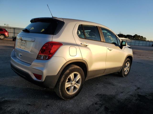 3GNCJNSB9KL266393 - 2019 CHEVROLET TRAX LS SILVER photo 3