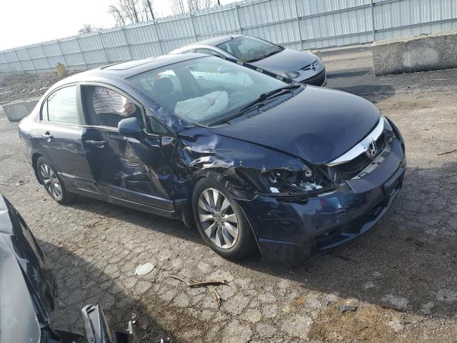 19XFA1F86AE071013 - 2010 HONDA CIVIC EX BLUE photo 4