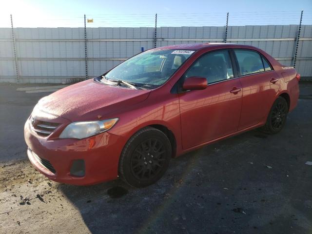 5YFBU4EE8DP187265 - 2013 TOYOTA COROLLA BASE RED photo 1