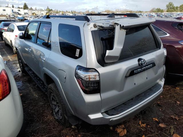 JTEPU5JR1M5916669 - 2021 TOYOTA 4RUNNER SR5/SR5 PREMIUM GRAY photo 2