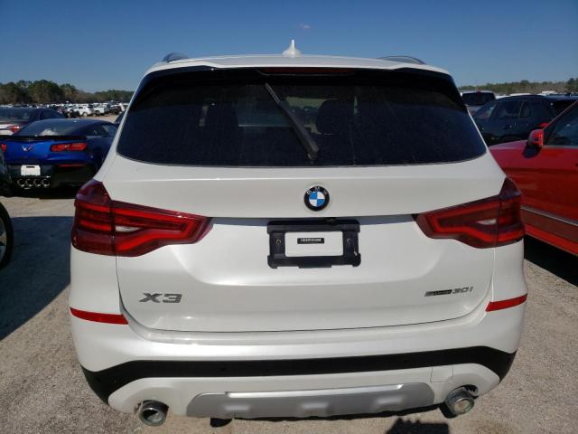 5UXTY3C07M9G51762 - 2021 BMW X3 SDRIVE30I Ақ фото 6