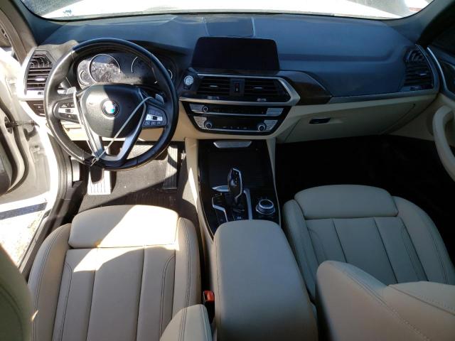 5UXTY3C07M9G51762 - 2021 BMW X3 SDRIVE30I Ақ фото 8