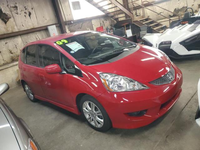 JHMGE87459S048441 - 2009 HONDA FIT SPORT RED photo 1