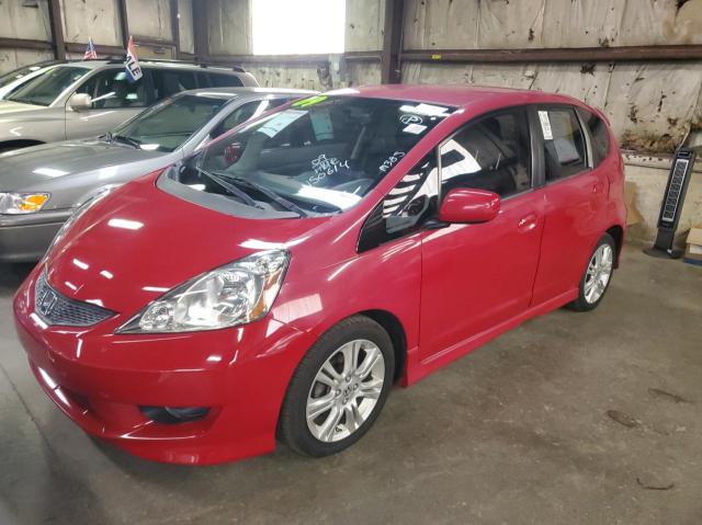 JHMGE87459S048441 - 2009 HONDA FIT SPORT RED photo 2