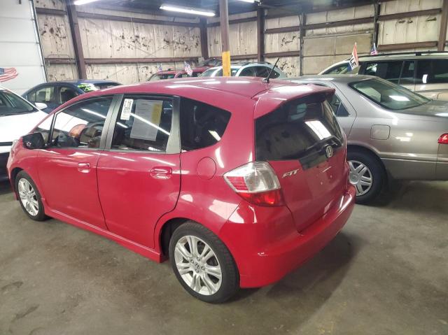 JHMGE87459S048441 - 2009 HONDA FIT SPORT RED photo 3