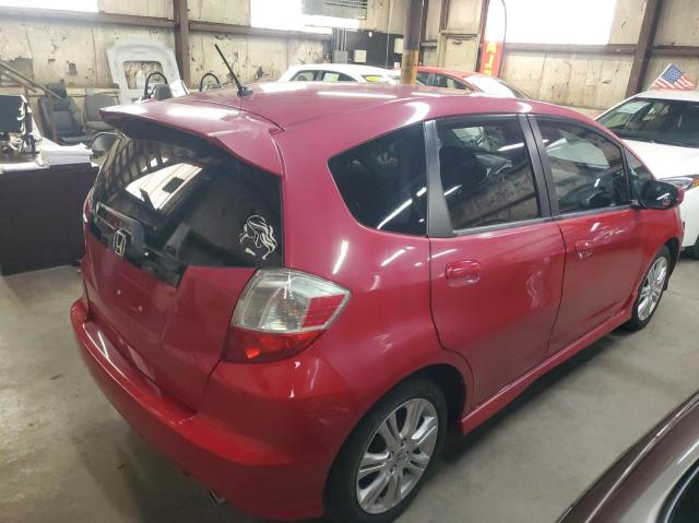 JHMGE87459S048441 - 2009 HONDA FIT SPORT RED photo 4