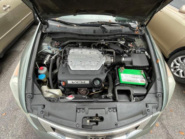 1HGCP36838A070171 - 2008 HONDA ACCORD EXL GREEN photo 7