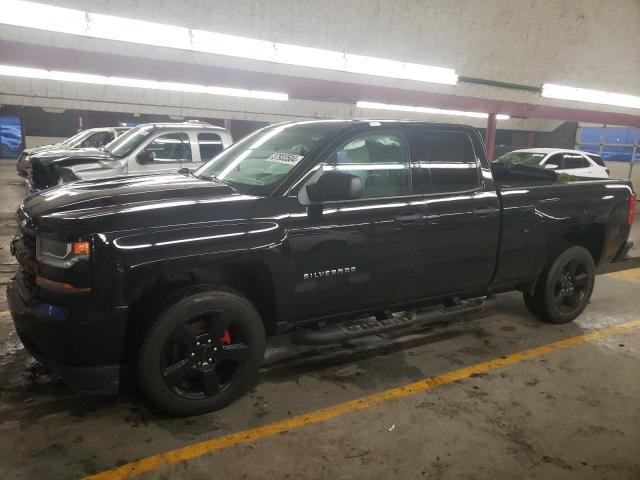 1GCVKPEC9HZ261212 - 2017 CHEVROLET SILVERADO K1500 CUSTOM BLACK photo 1