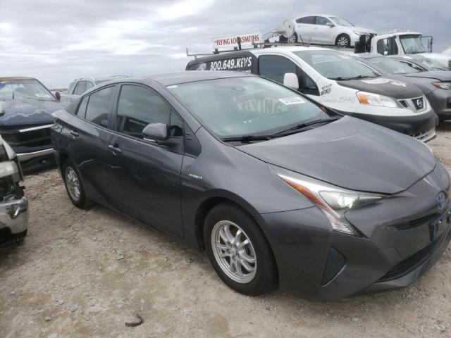 JTDKBRFU7H3034030 - 2017 TOYOTA PRIUS GRAY photo 4