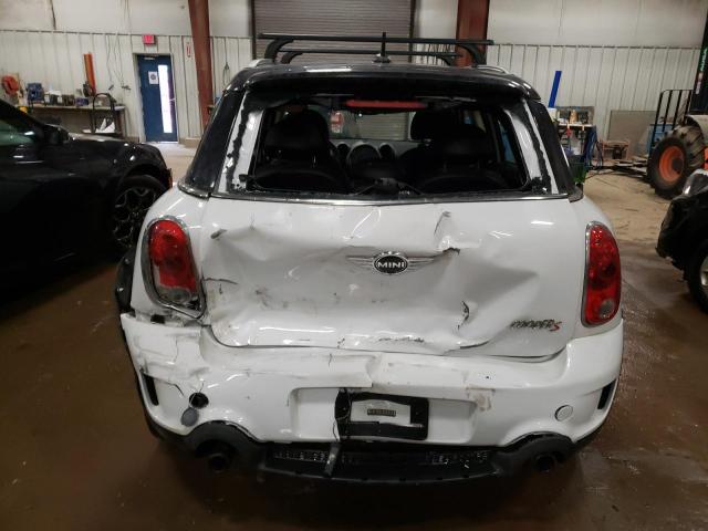 WMWZC5C54CWM13167 - 2012 MINI COOPER S COUNTRYMAN WHITE photo 6