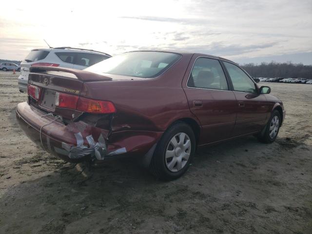 JT2BG22KX10600727 - 2001 TOYOTA CAMRY CE MAROON photo 3