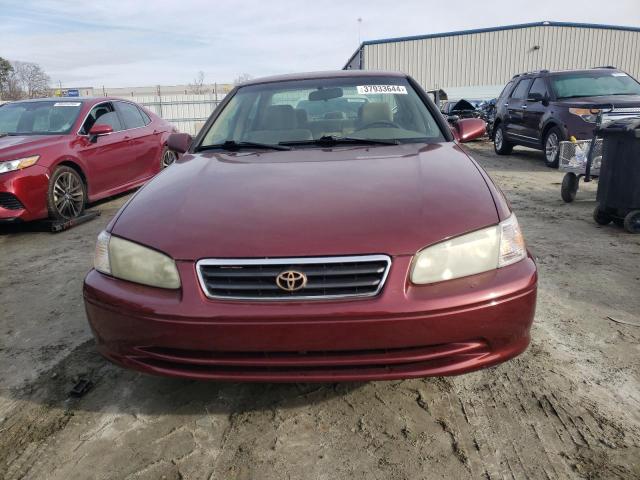 JT2BG22KX10600727 - 2001 TOYOTA CAMRY CE MAROON photo 5