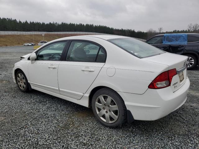 2HGFA1F51AH549169 - 2010 HONDA CIVIC LX WHITE photo 2