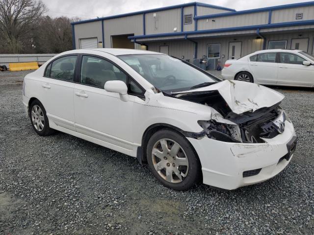 2HGFA1F51AH549169 - 2010 HONDA CIVIC LX WHITE photo 4