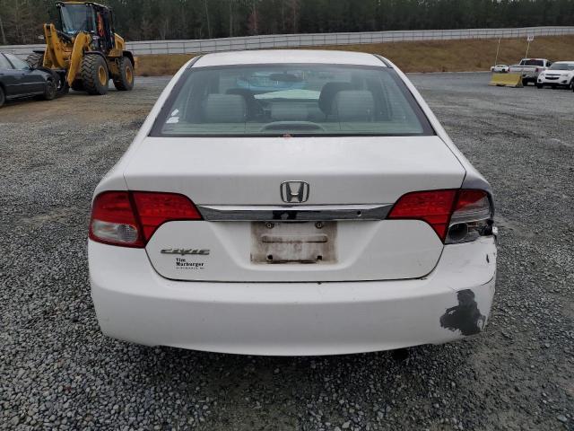 2HGFA1F51AH549169 - 2010 HONDA CIVIC LX WHITE photo 6