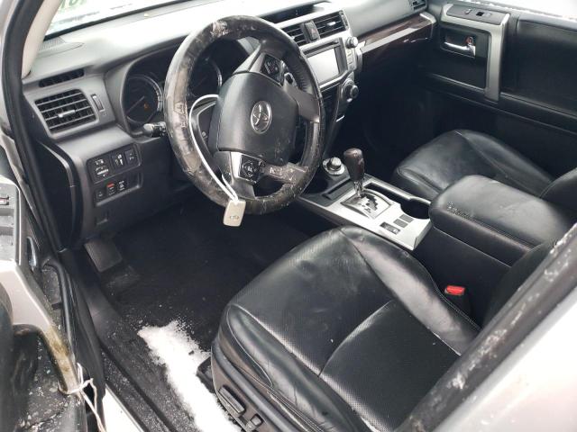 JTEBU5JR5J5532299 - 2018 TOYOTA 4RUNNER SR5/SR5 PREMIUM ვერცხლისფერი ფოტო 8