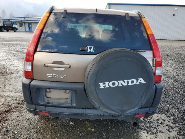 JHLRD78863C008012 - 2003 HONDA CR-V EX BROWN photo 6