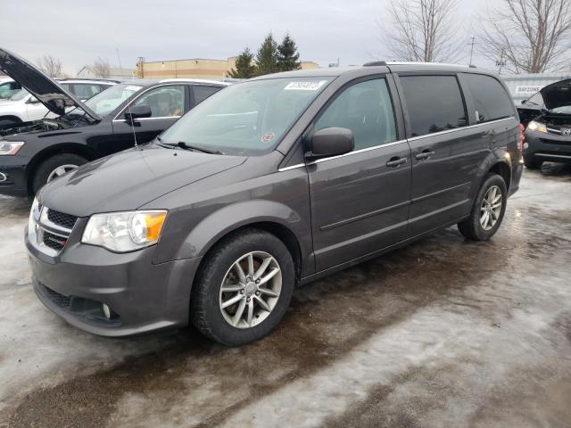 2C4RDGBG0FR669379 - 2015 DODGE GRAND CARA SE GRAY photo 1