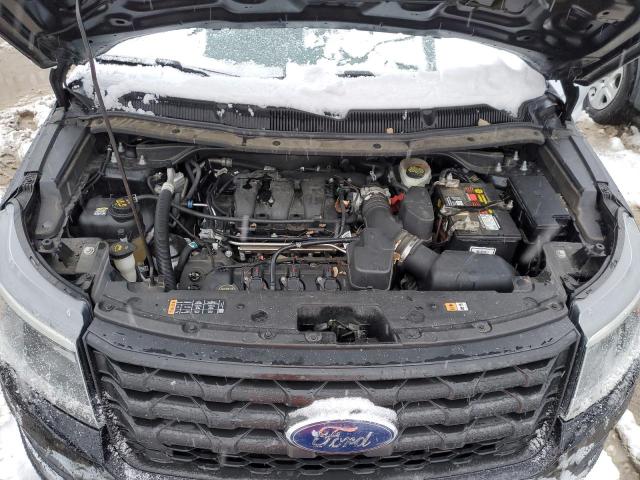 1FM5K8AR9HGA04414 - 2017 FORD EXPLORER POLICE INTERCEPTOR TWO TONE photo 12