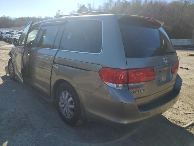 5FNRL38739B404927 - 2009 HONDA ODYSSEY EXL GOLD photo 2