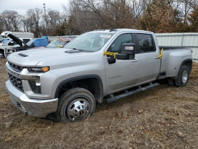 1GC4YTEY2MF304573 - 2021 CHEVROLET SILVERADO K3500 LT SILVER photo 1